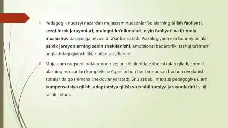 Mujassam nuqsonli bolalar 3