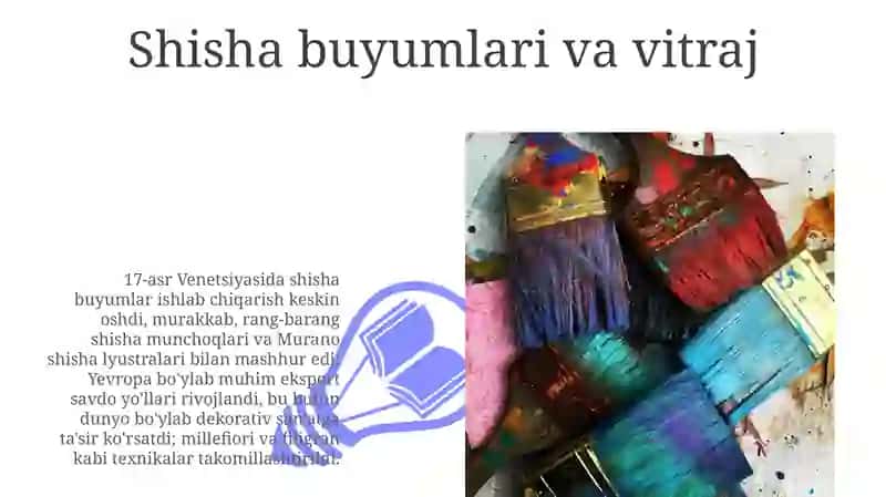 Shisha buyumlari va vitraj 3