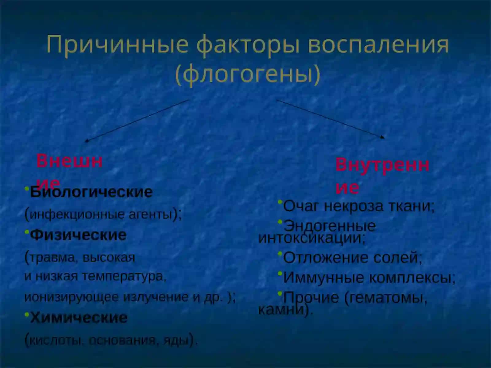 Патофизиология воспаления 3