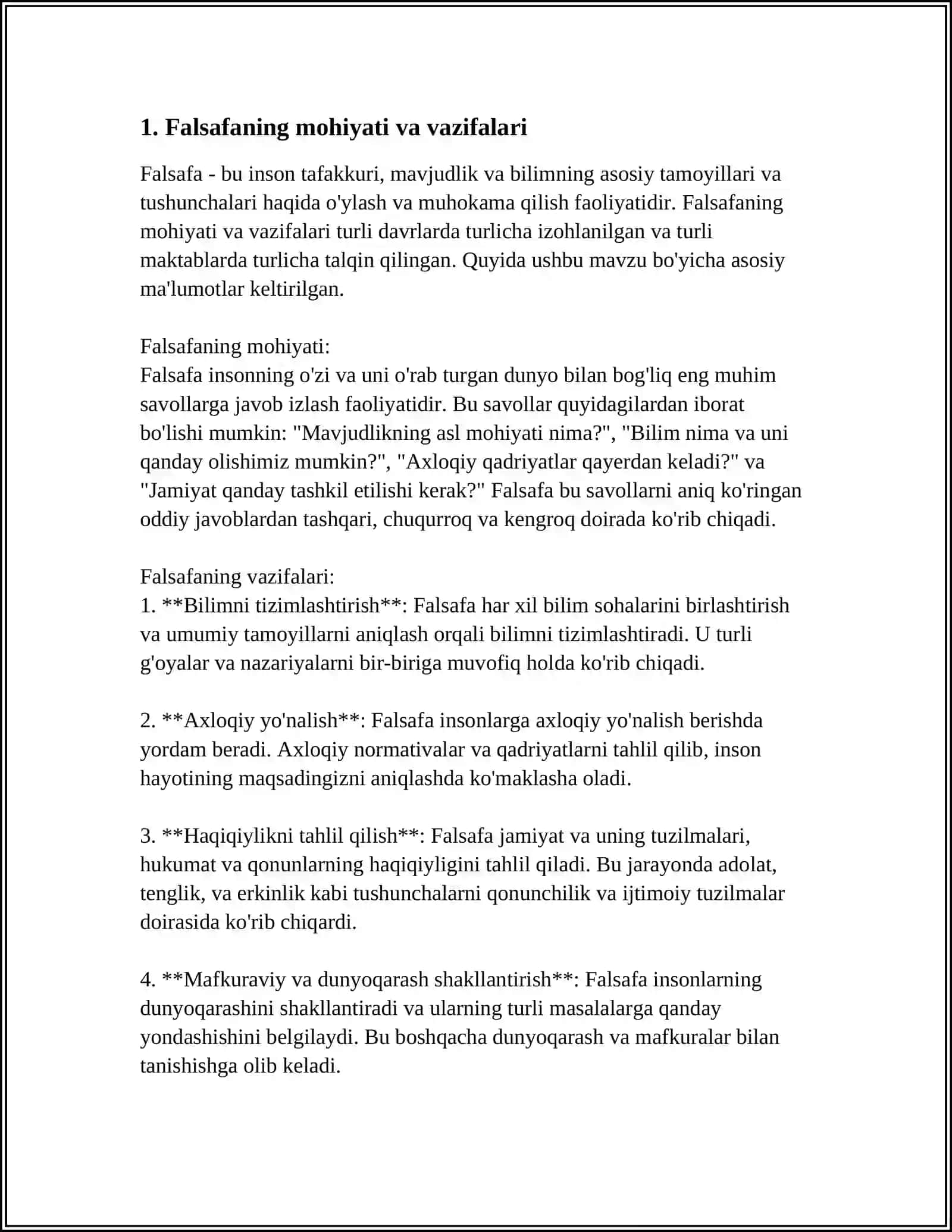 JAMIYAT FALSAFASI 3