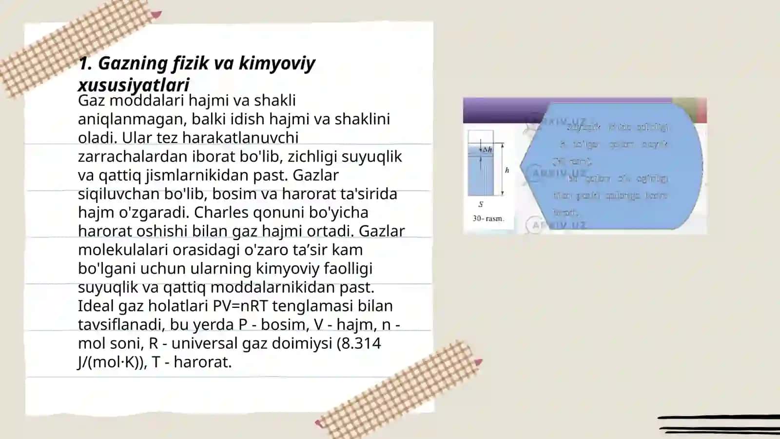 Gaz va gaz mahsulototlarini funksianal tarkibi 3