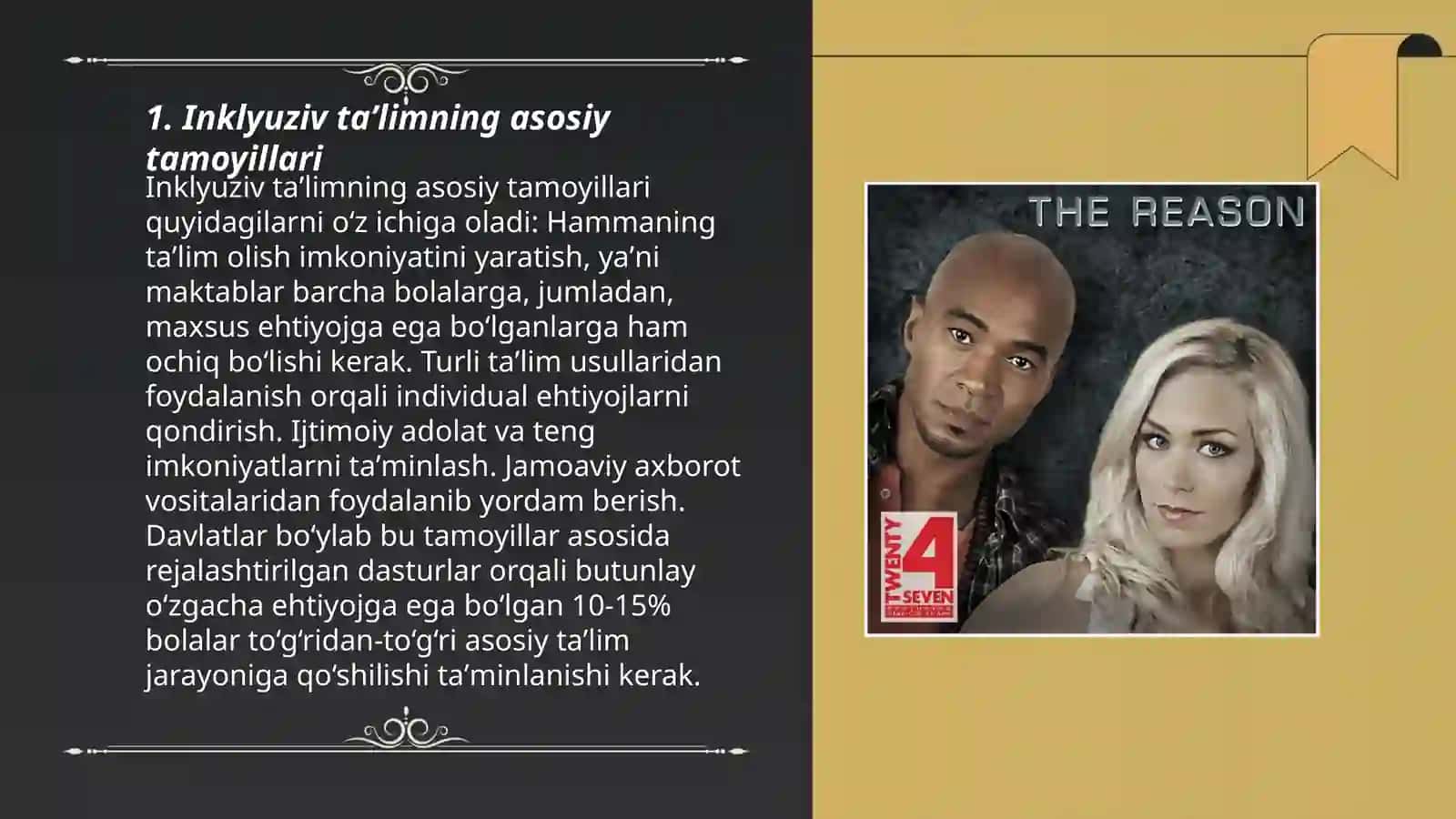 Inklyuziv taʼlim tamoyillari va ularga boʻlgan ehtiyojning sabablari 3