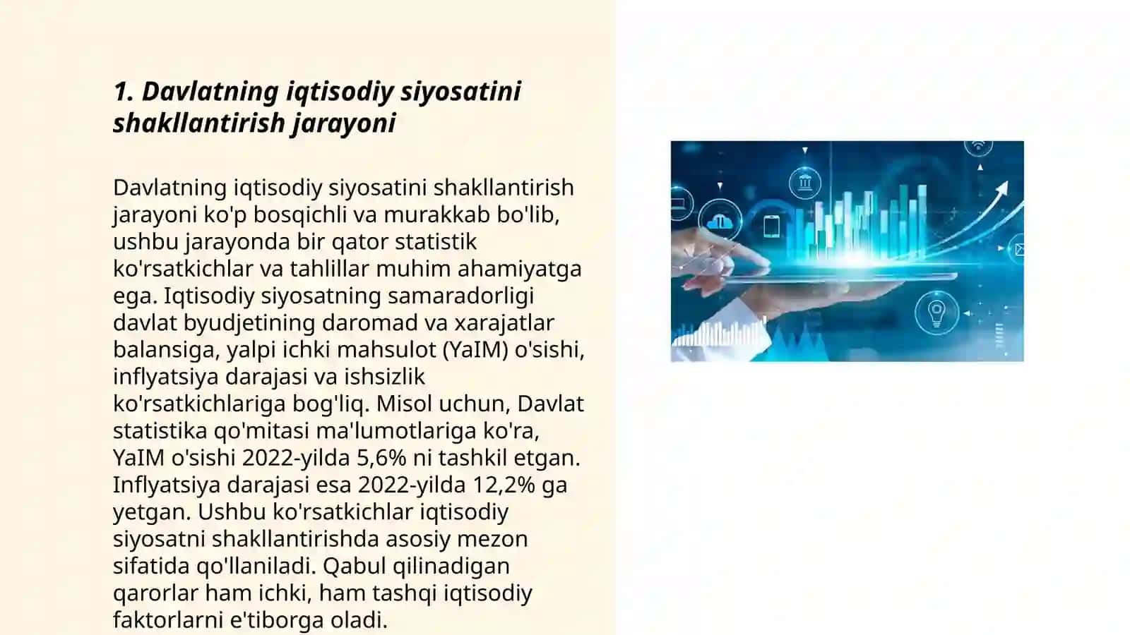 Davlatning iqtisodiy siyosatini amalga oshirish mexanizmi 3