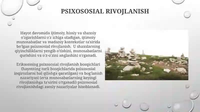 Psixososial rivojlanish 3