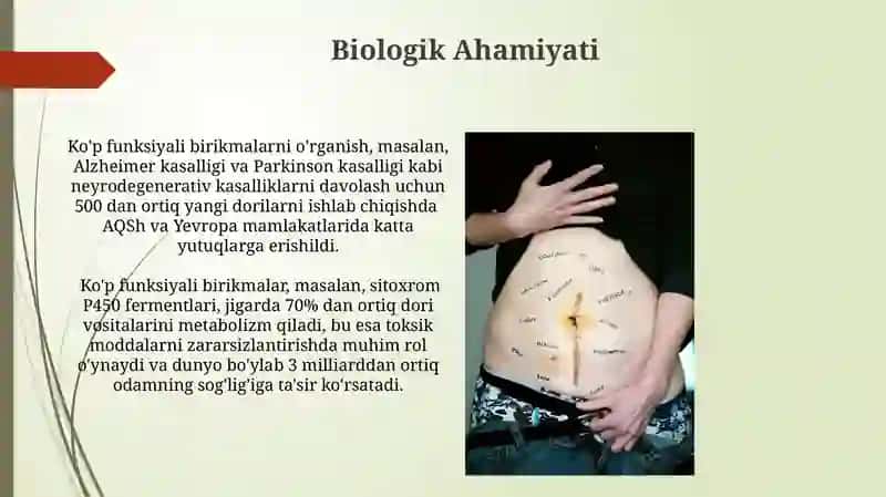 Aralash funksiyali birikmalar 3