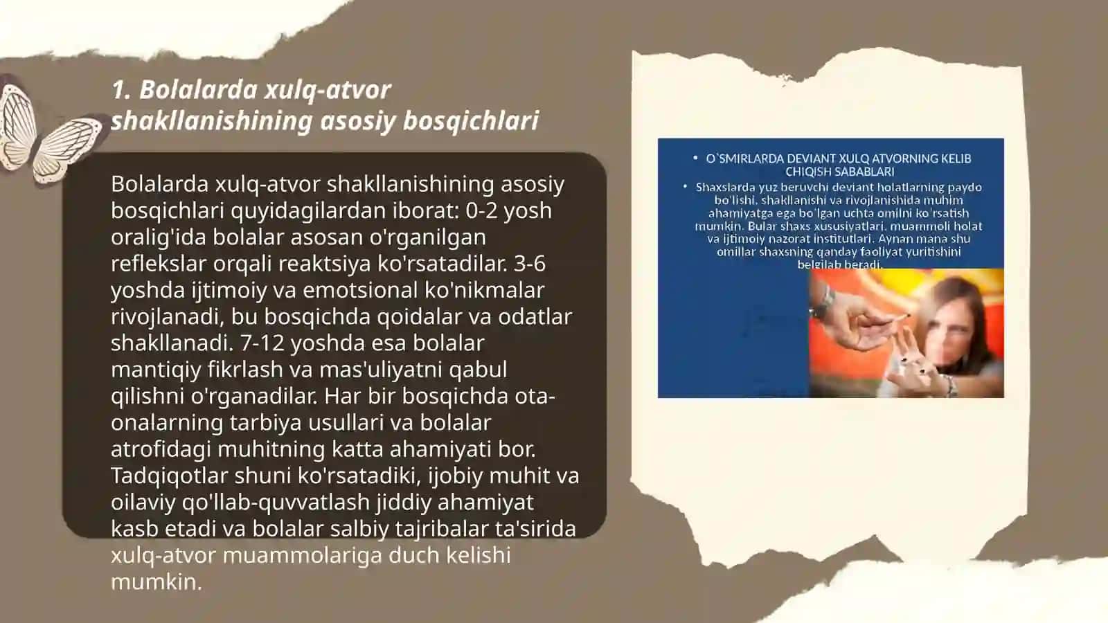 Bolalarda xulq atvor shakillanishi 3