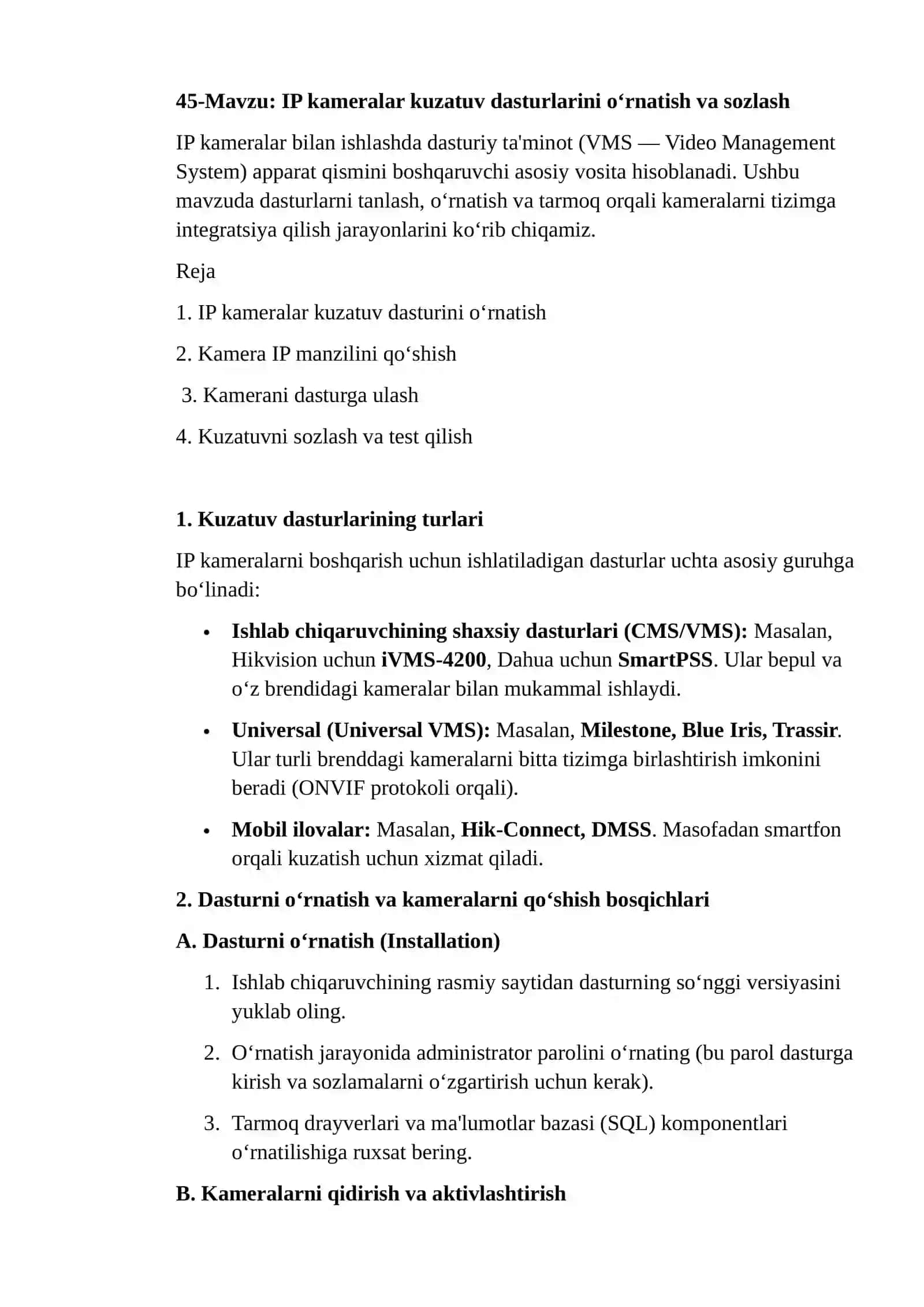 IP kameralar kuzatuv dasturlari 3