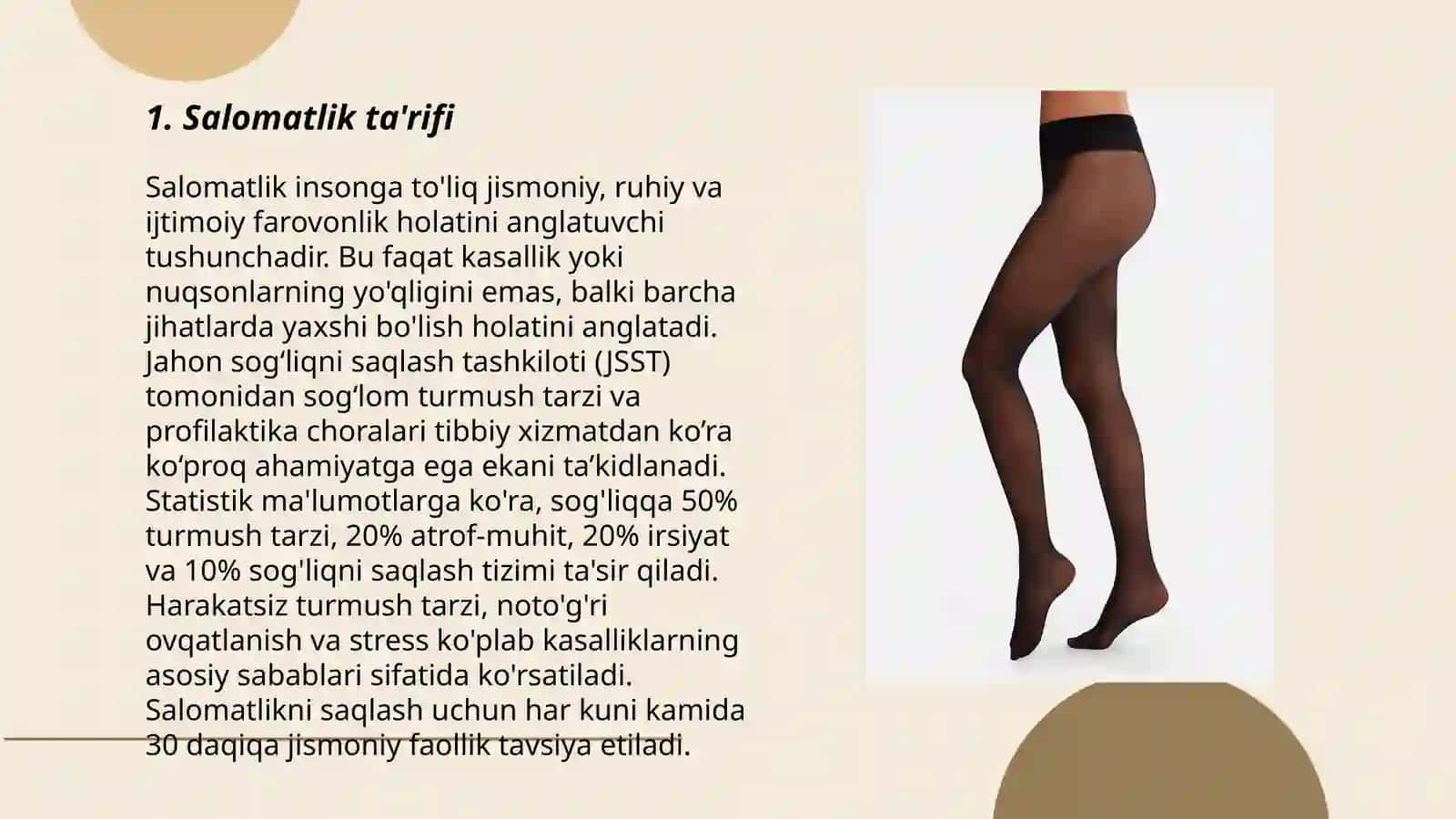 Salomatlik ta'rifi 3