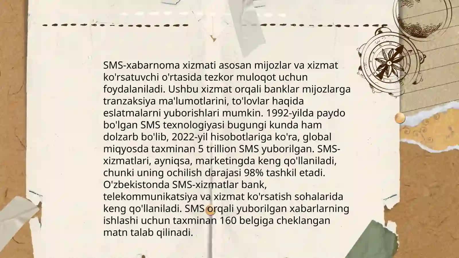 SMS-xabarnoma xizmati 3