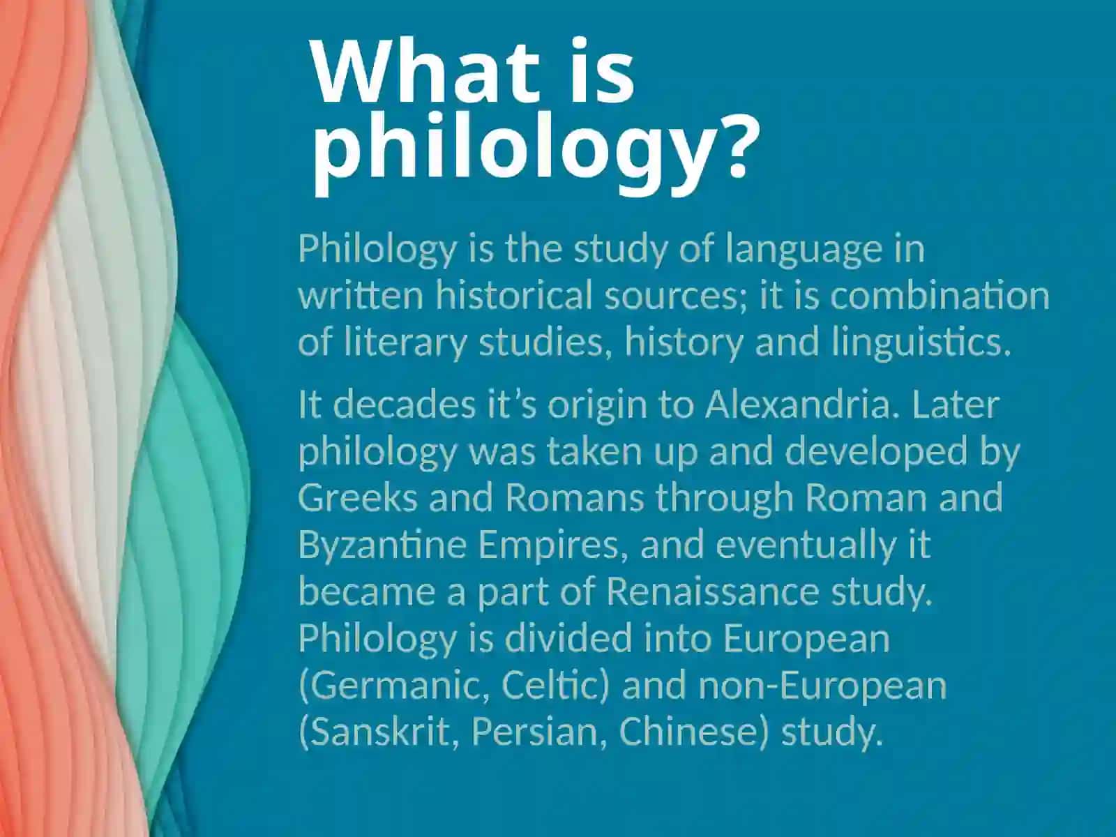 The role of linguistics in the world 3