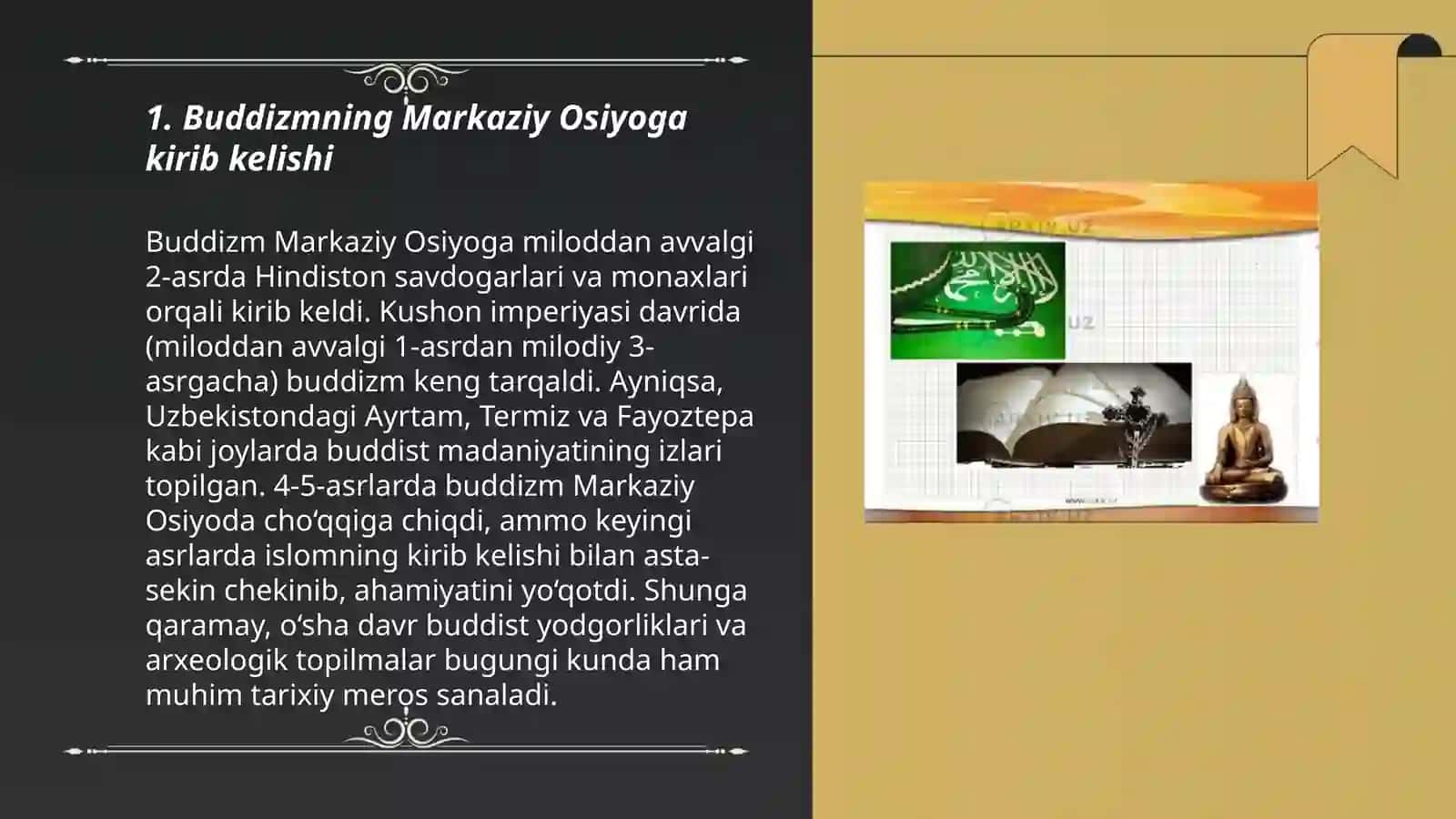 Mugʻilistonda budizimning tarqalishi 3