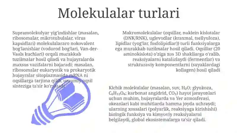 Molekulalar 3