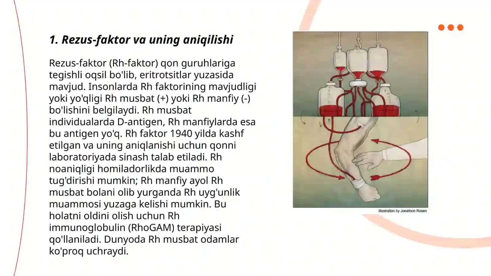 Rezus-faktor va qon quyish asoslari 3
