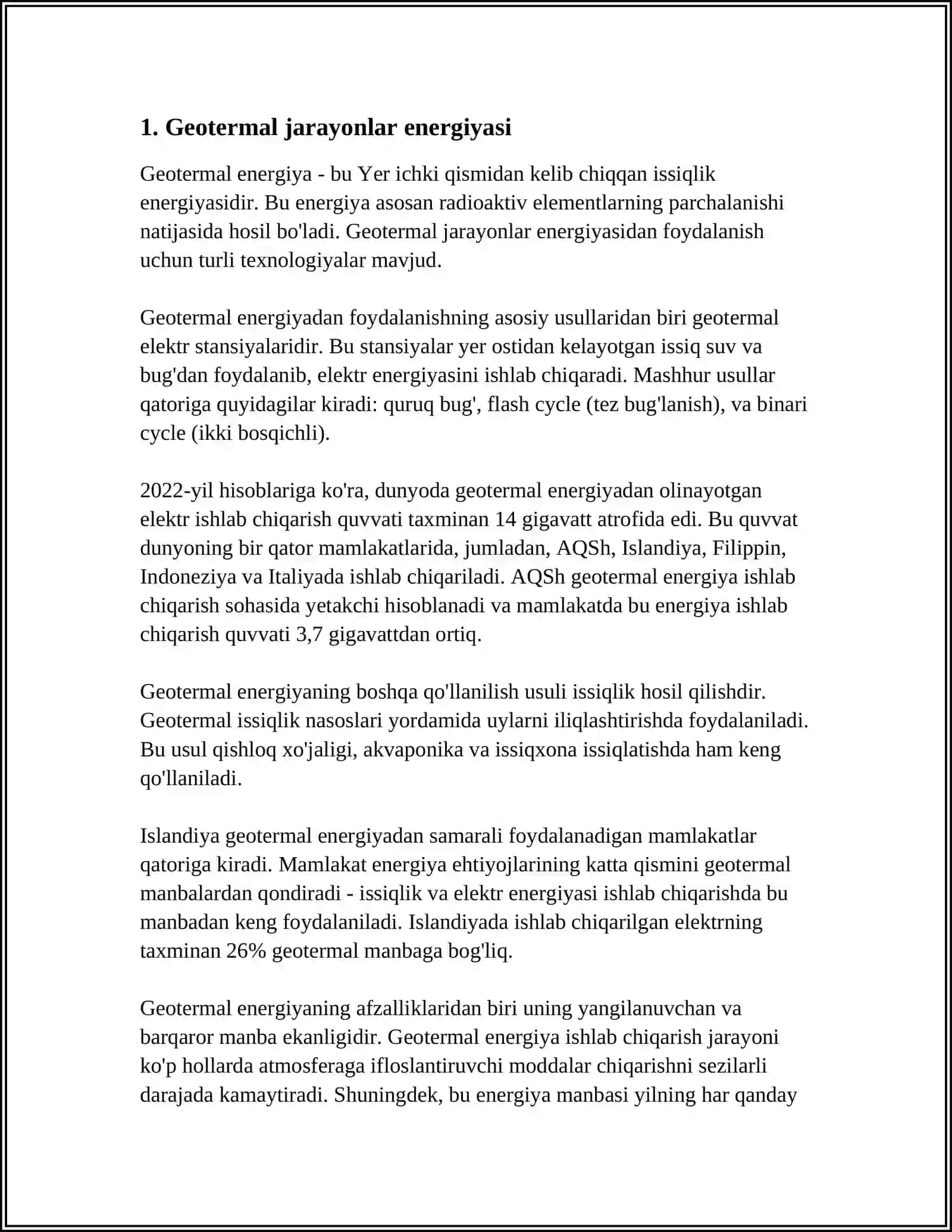 GEOTERMAL JARAYONLAR GEOKIMYOSI 3