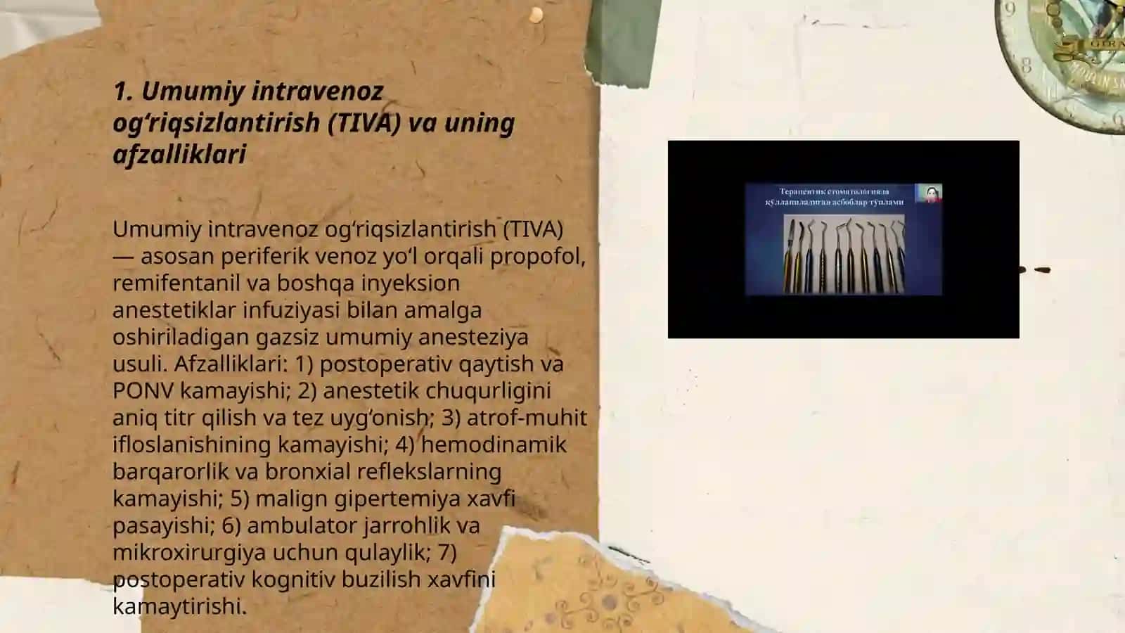 Zamonaviy og'riqsizlantirish usullari 3