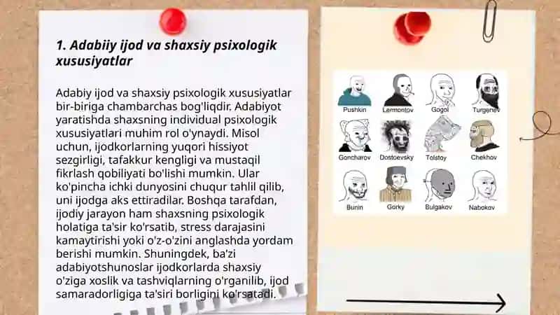 Adabiiy-badiiy ijod psixologiyasi 3