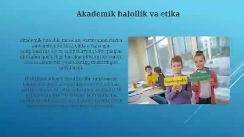 Akademik ko'nikmalarning talabalar faoliyatidagi ahamiyati va dolzarbligi 3