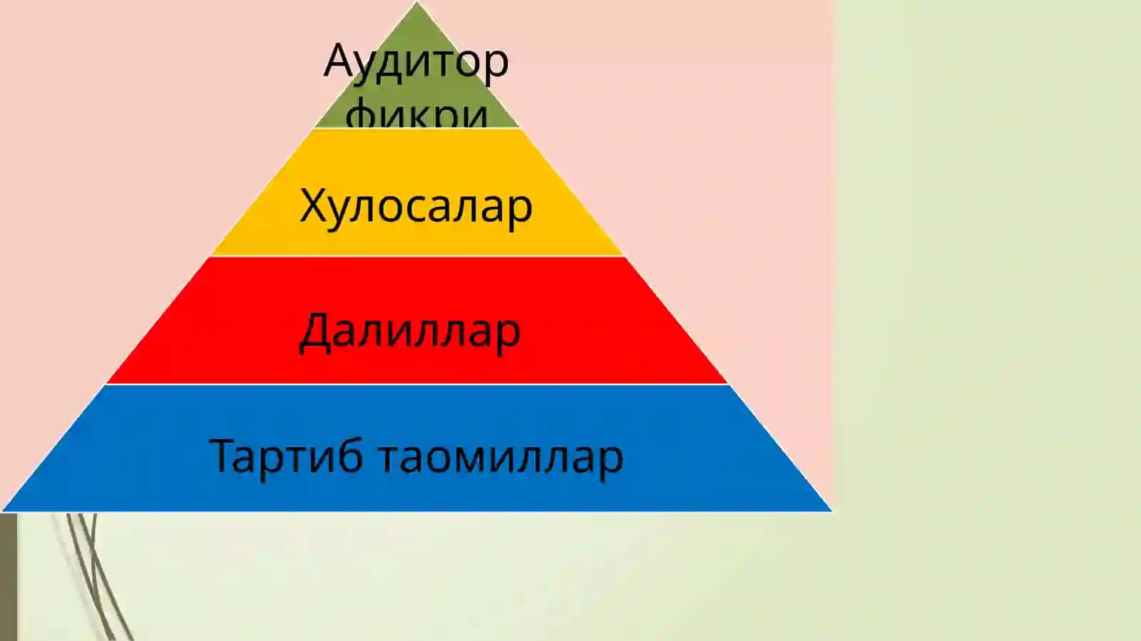 Аудиторлик далиллари 3