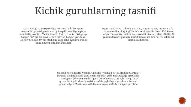 Kichik Guruhlar Psixologiyasi 3