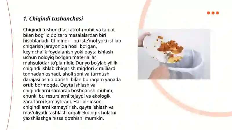 Chiqindi va uning turlari 3