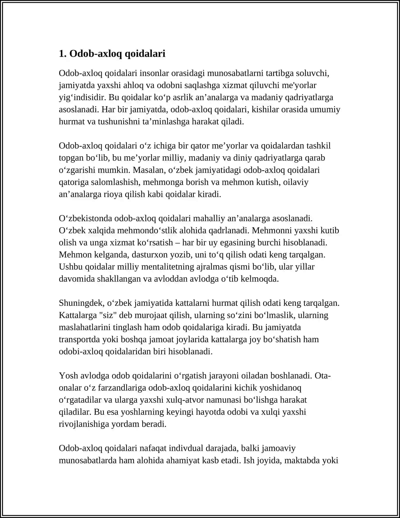 ODAM SEVET 3