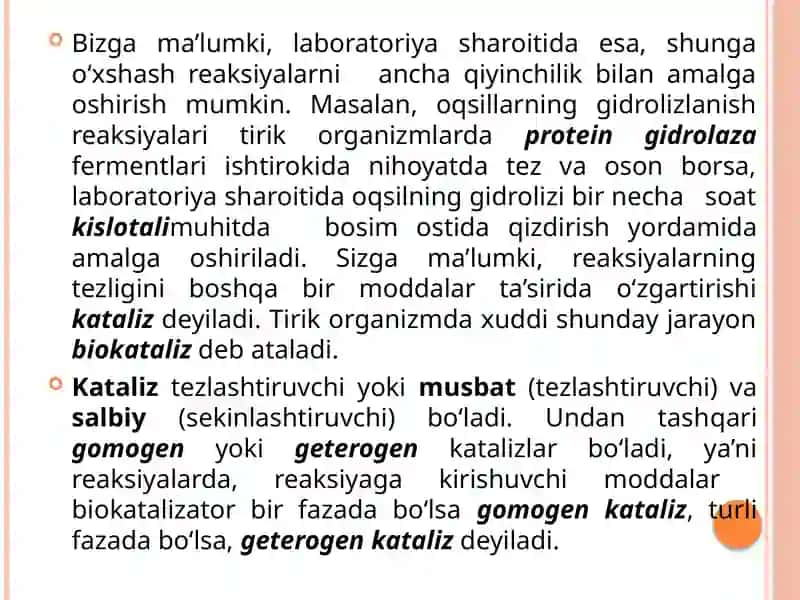 Fermentlar va ularning texnologik ahamiyati 3