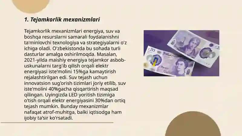 Tejamkorlik mexanizmlari 3