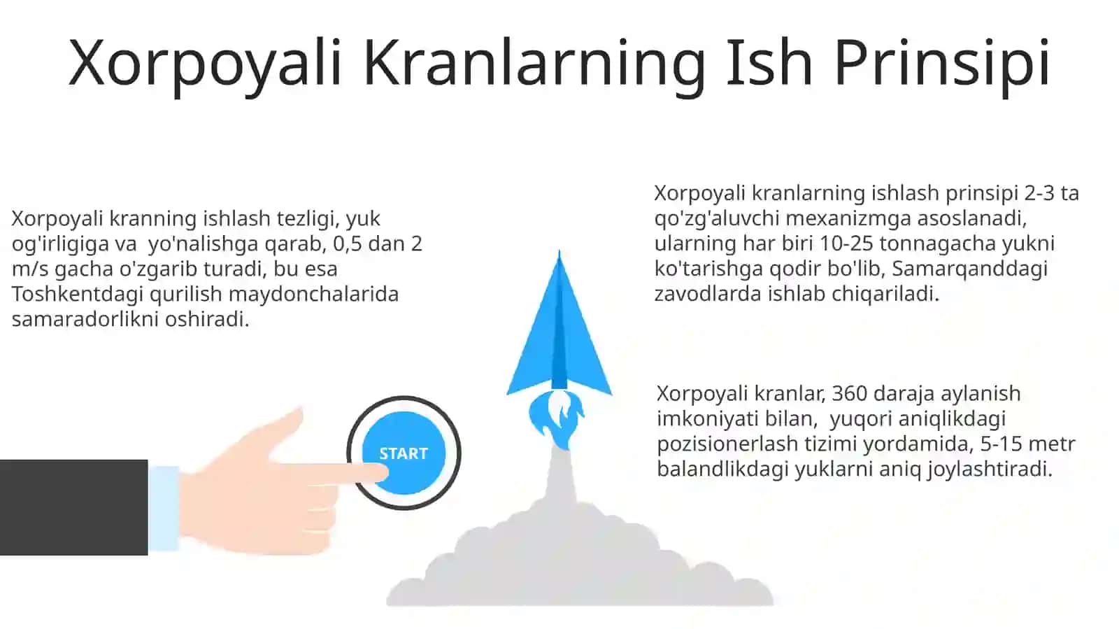 Chorpoyali kranning vazifasi va turlari 3
