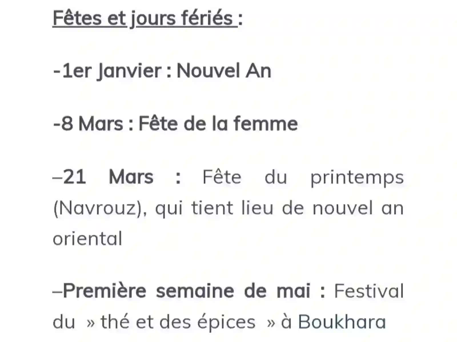 Les Fetes Et Les Traditions en Ouzbekistan 3