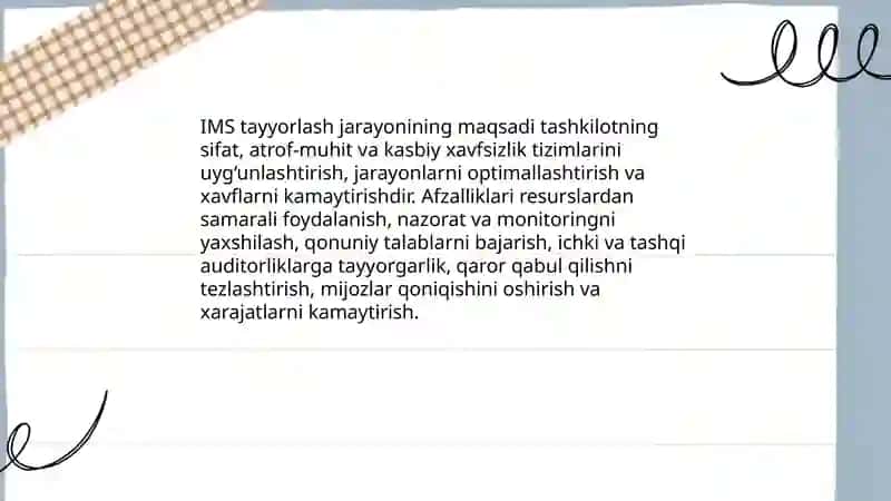 IMS tayyorlash jarayoni 3