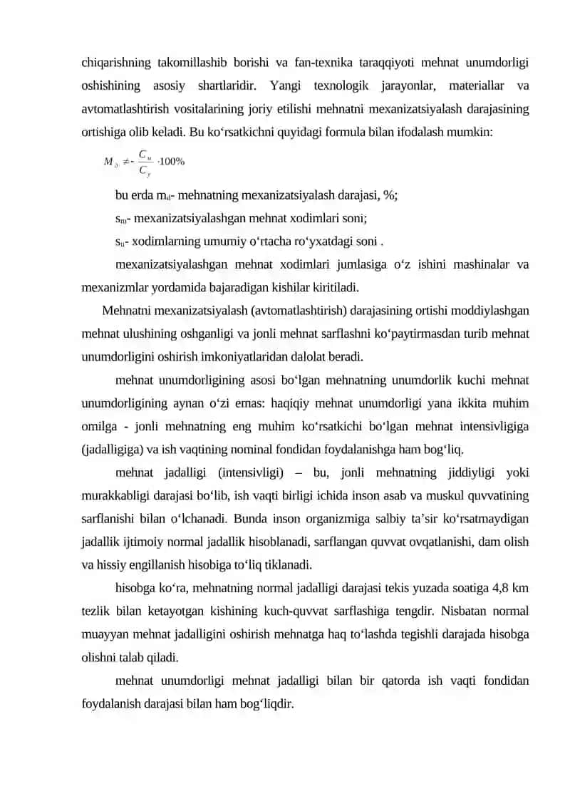 Mehnat unumdorligi 3
