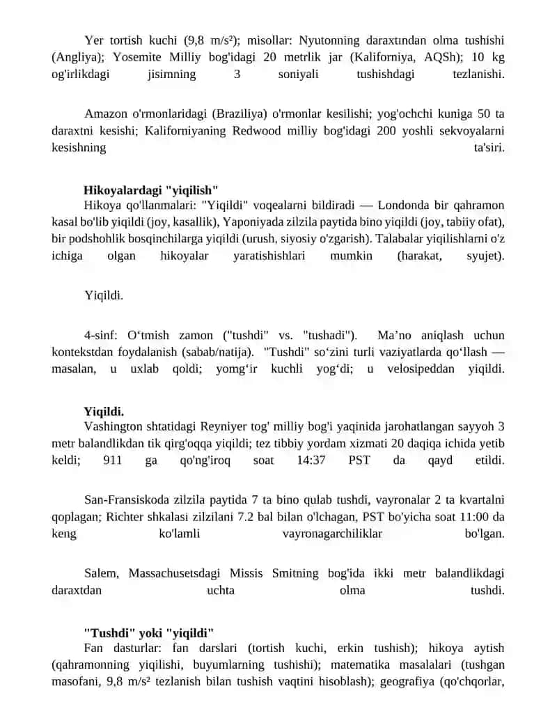"Fel" mavzusini oʻrganish 3