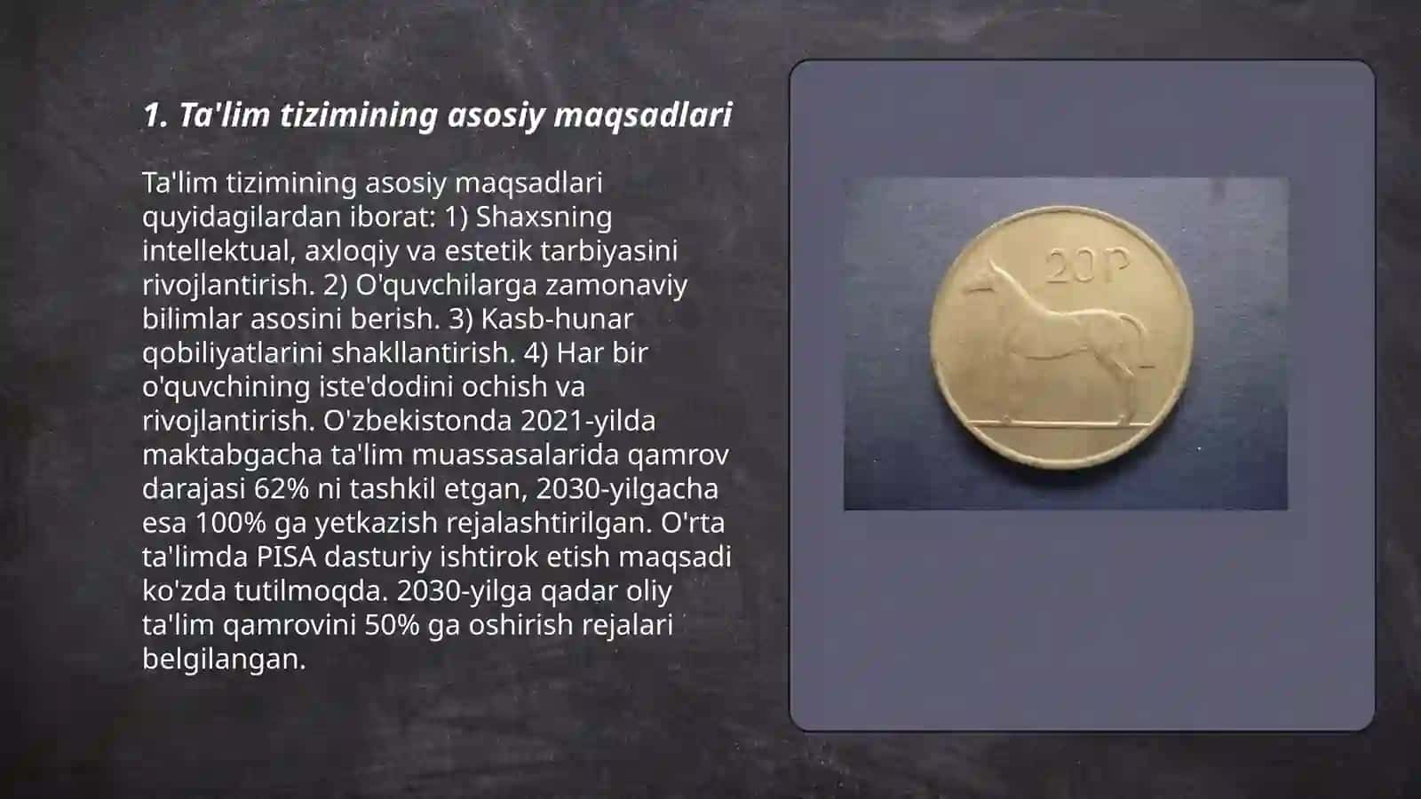 Ta'lim tizimining asosiy maqsadlari 3