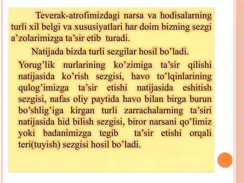 Sezgivai idrokning psixologik mohiyati 3