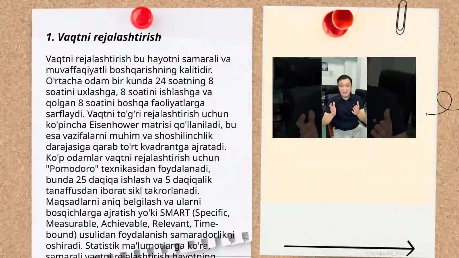 Vaqtni rejalashtirish 3