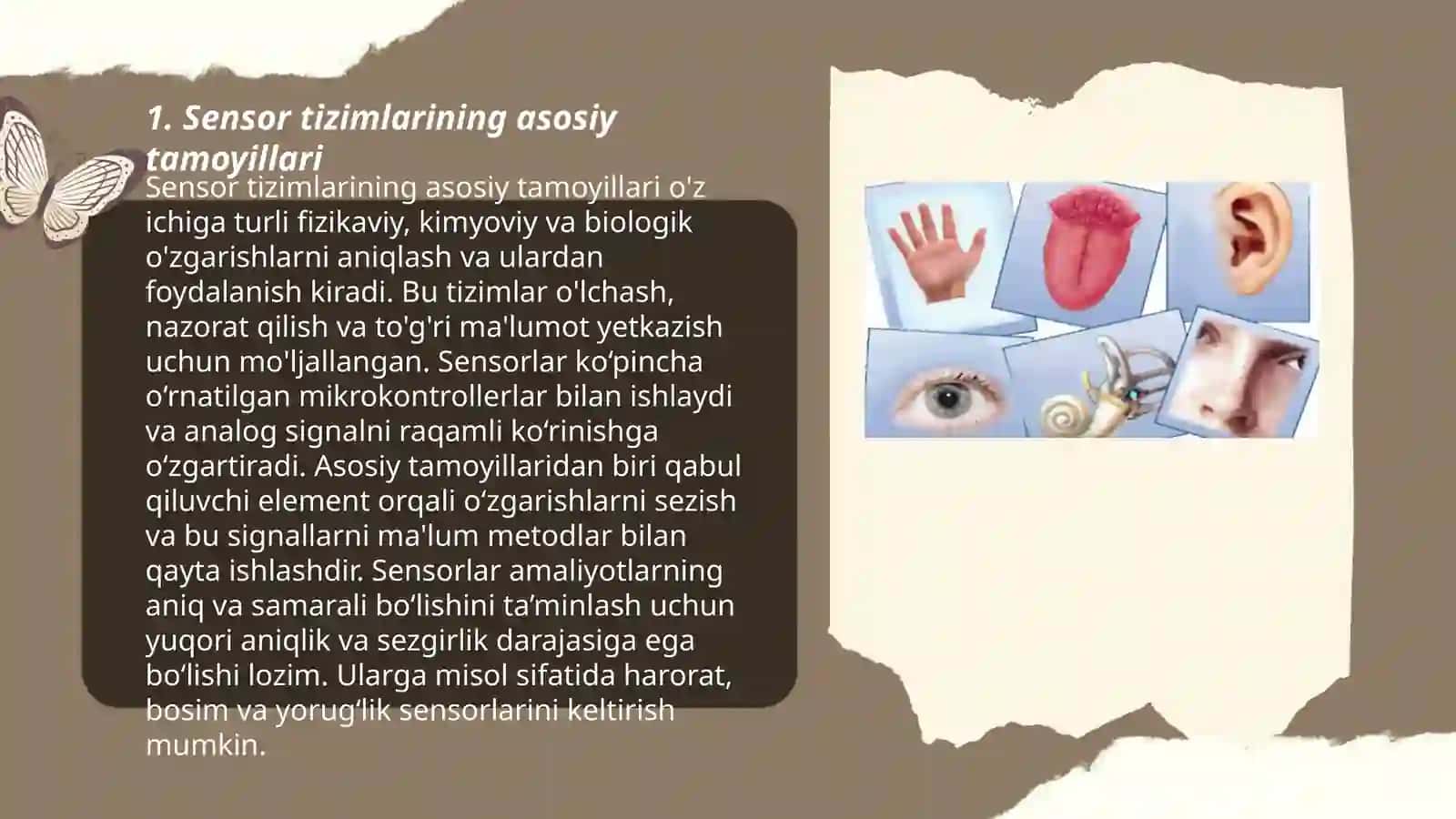 Sensor tizimi - analizatorlar 3