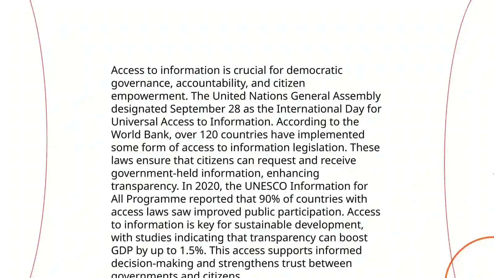Access to Information 3