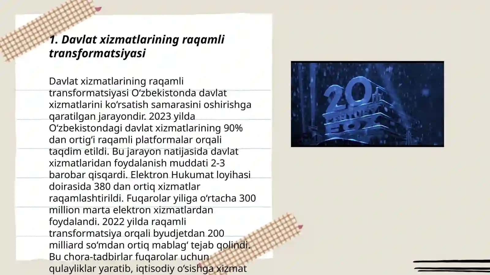 Davlat xizmatlarining raqamli transformatsiyasi 3