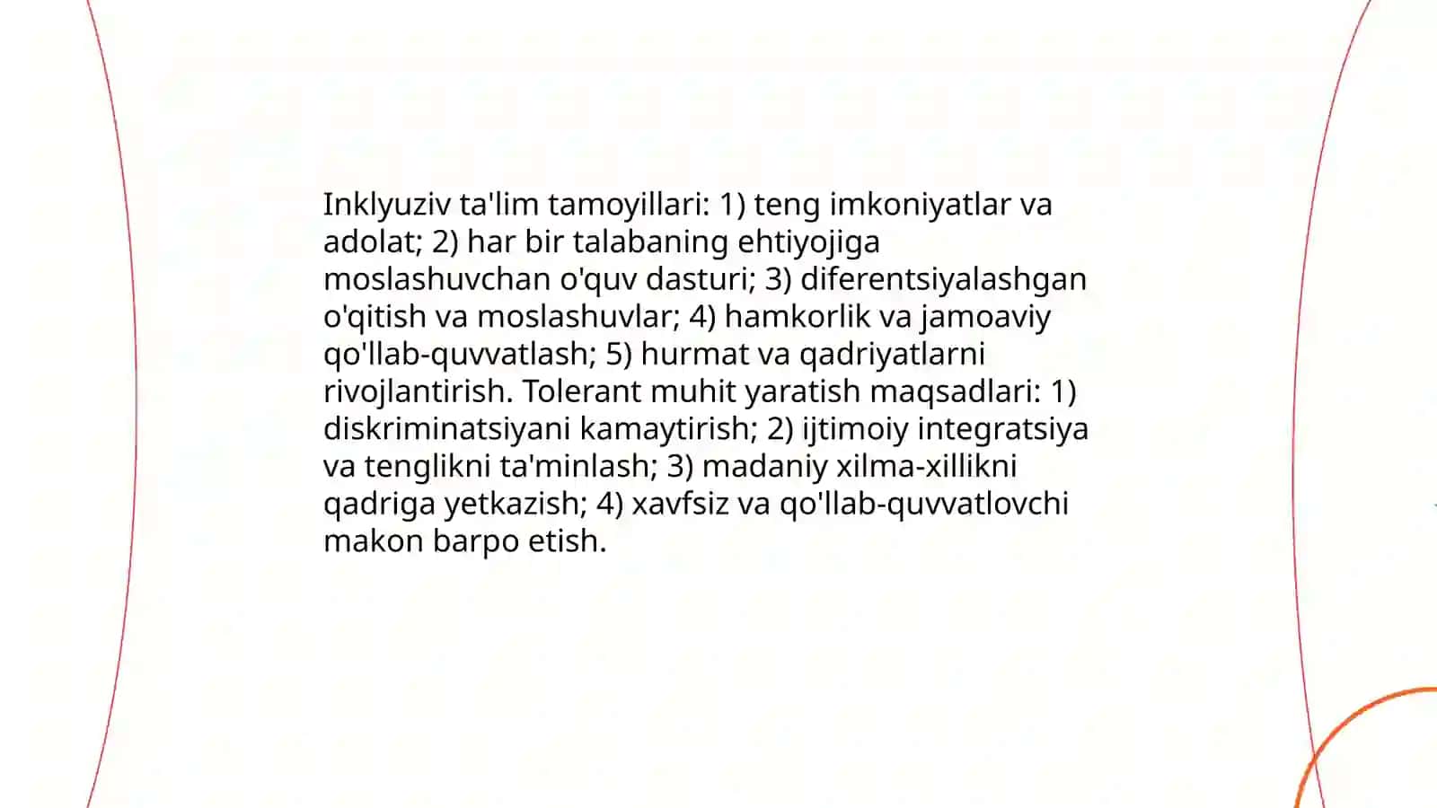 Inklyuziv ta'lim va tolerant muhit 3