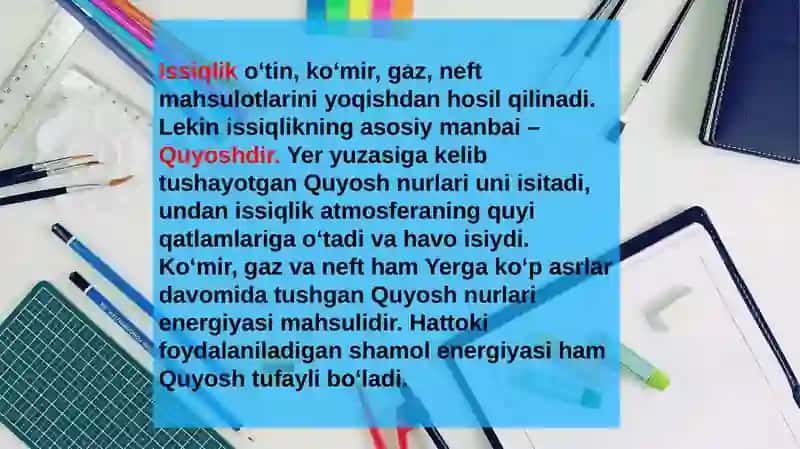 Issiqlik va harorat. Termal muvozanat.. 3