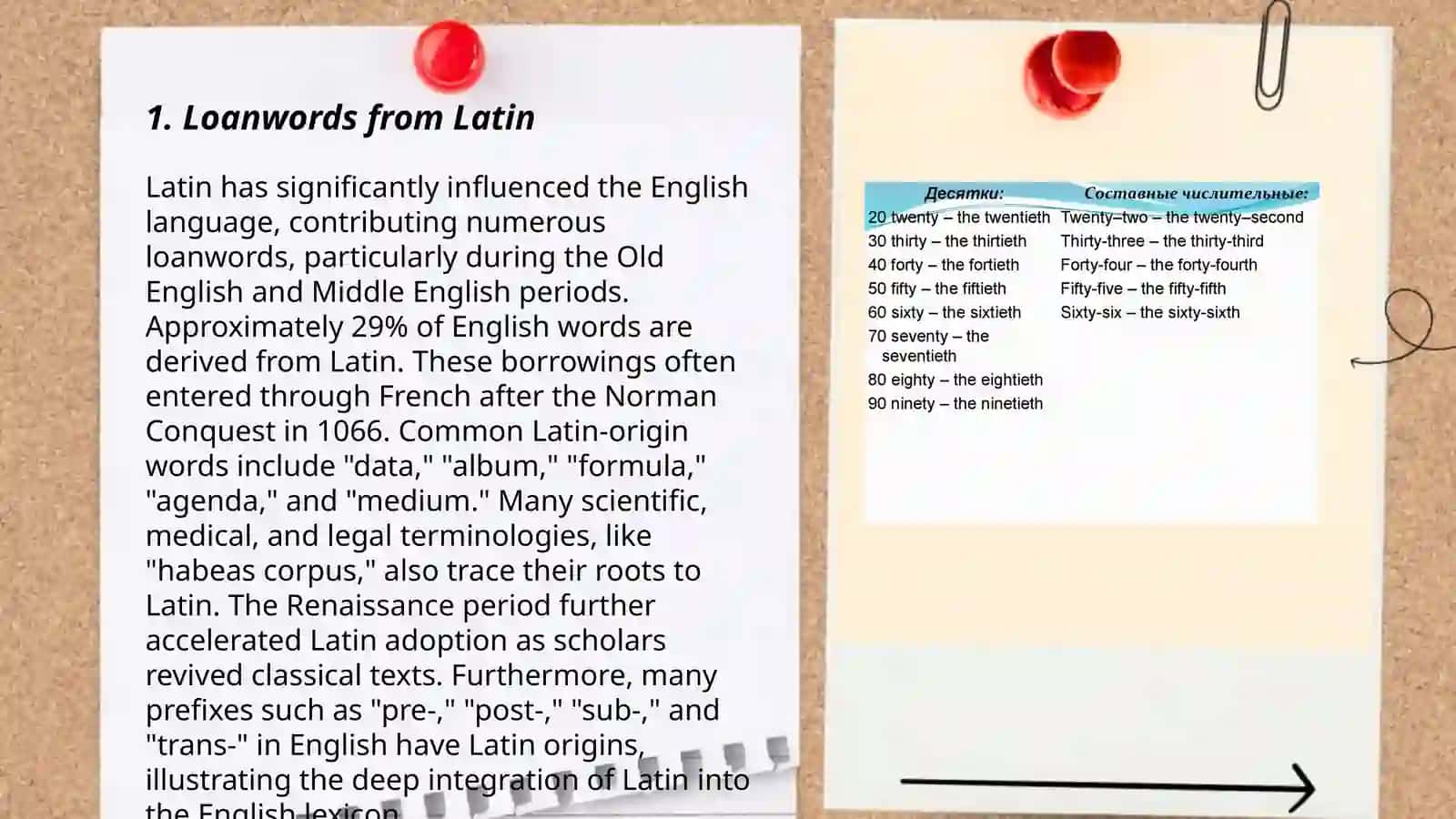 Etimological analysis on Modern English word stock 3