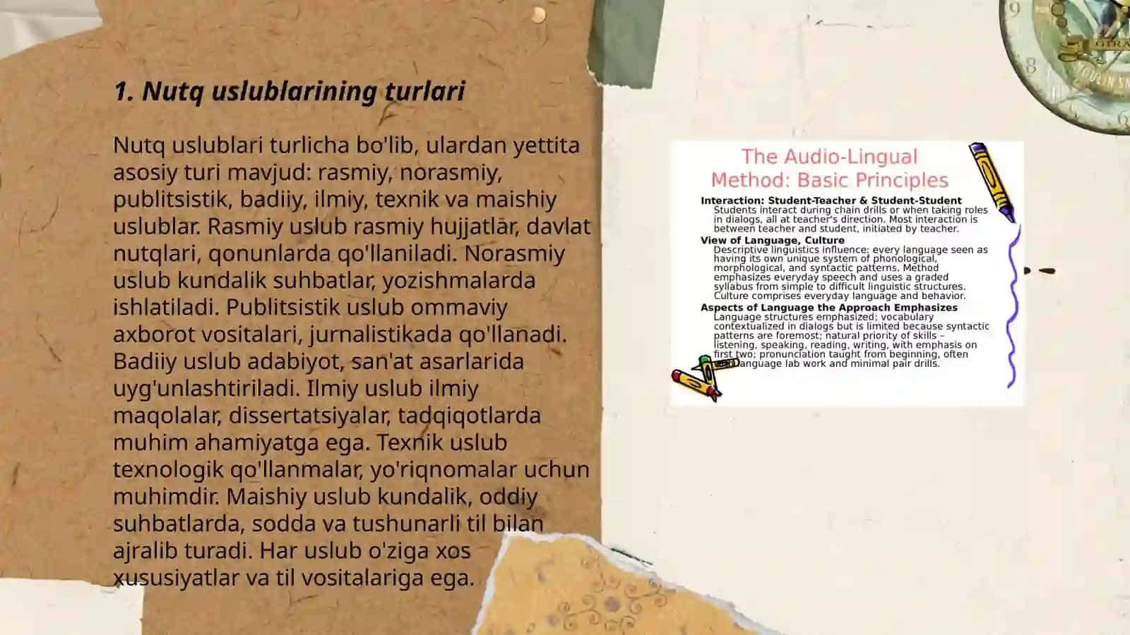 Nutq uslublari bòlimini òqitish 3