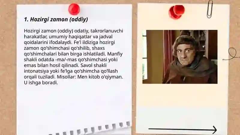 Hozirgi zamon (oddiy) 3