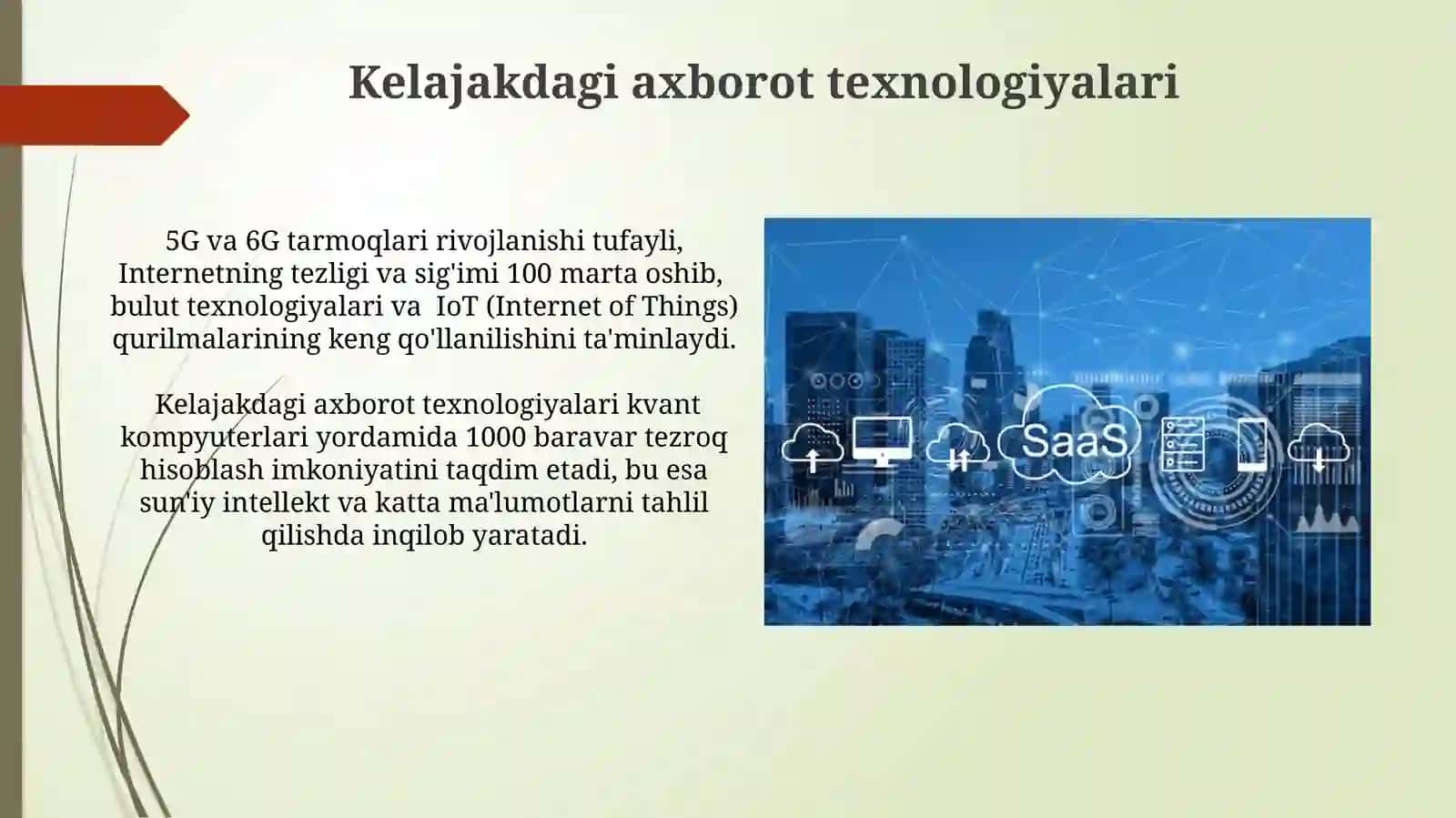 Kelajakdagi axborot texnologiyalari 3