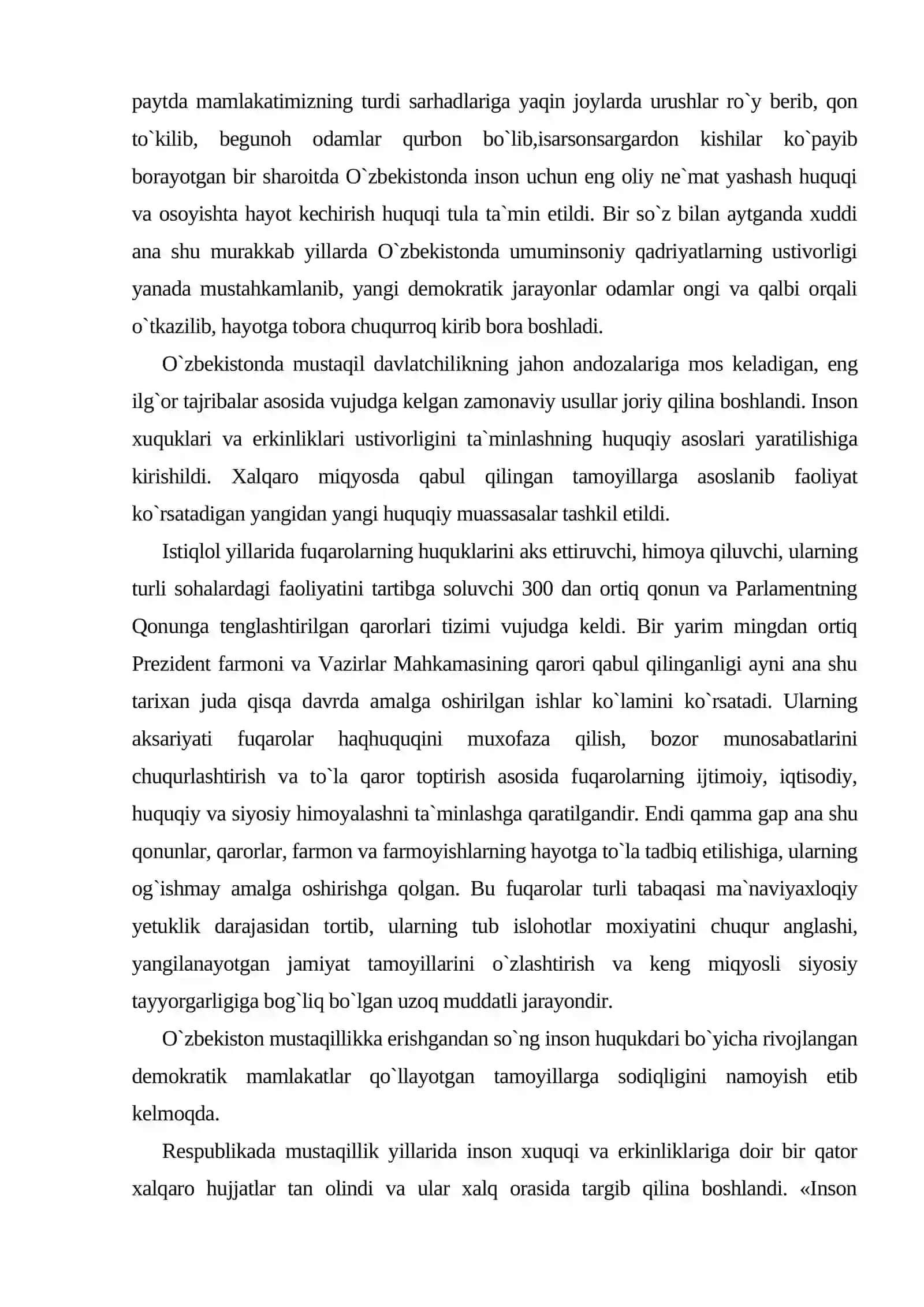 Inson huquqlari va erkinliklar 3