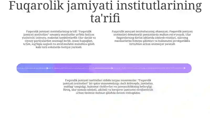 Fuqarolik Jamiyati Institutlari 3