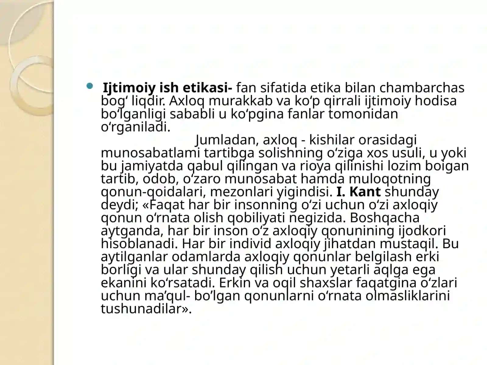 Ijtimoiy ishetikasi amaliyoti 3