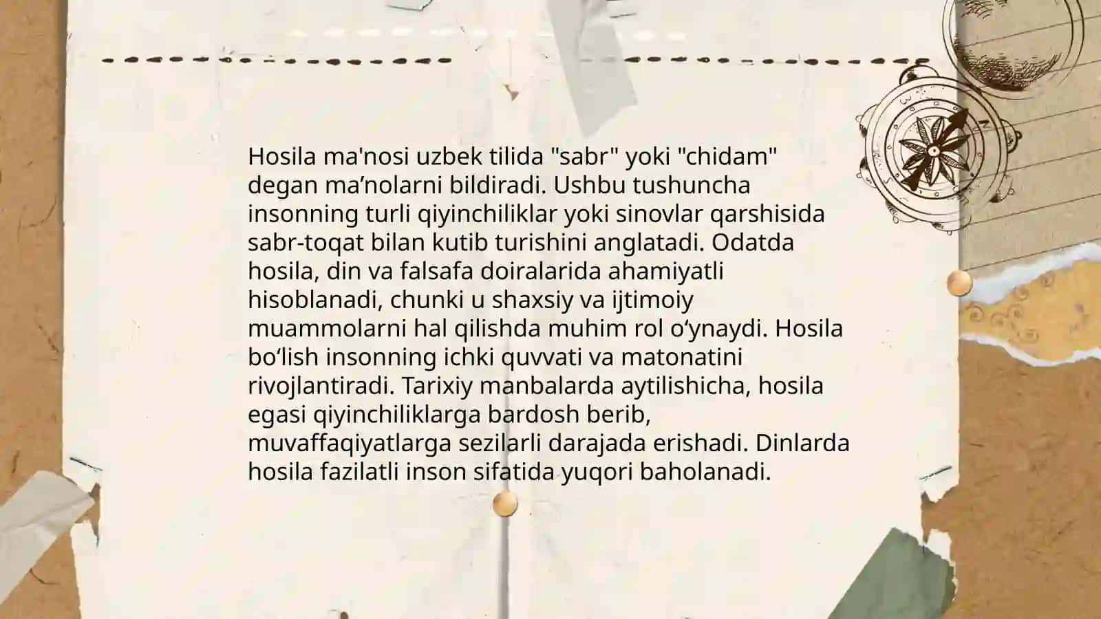 Hosila ma'no va uning turlari 3