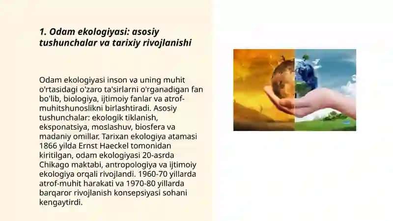 Odam ekologiyasi 3