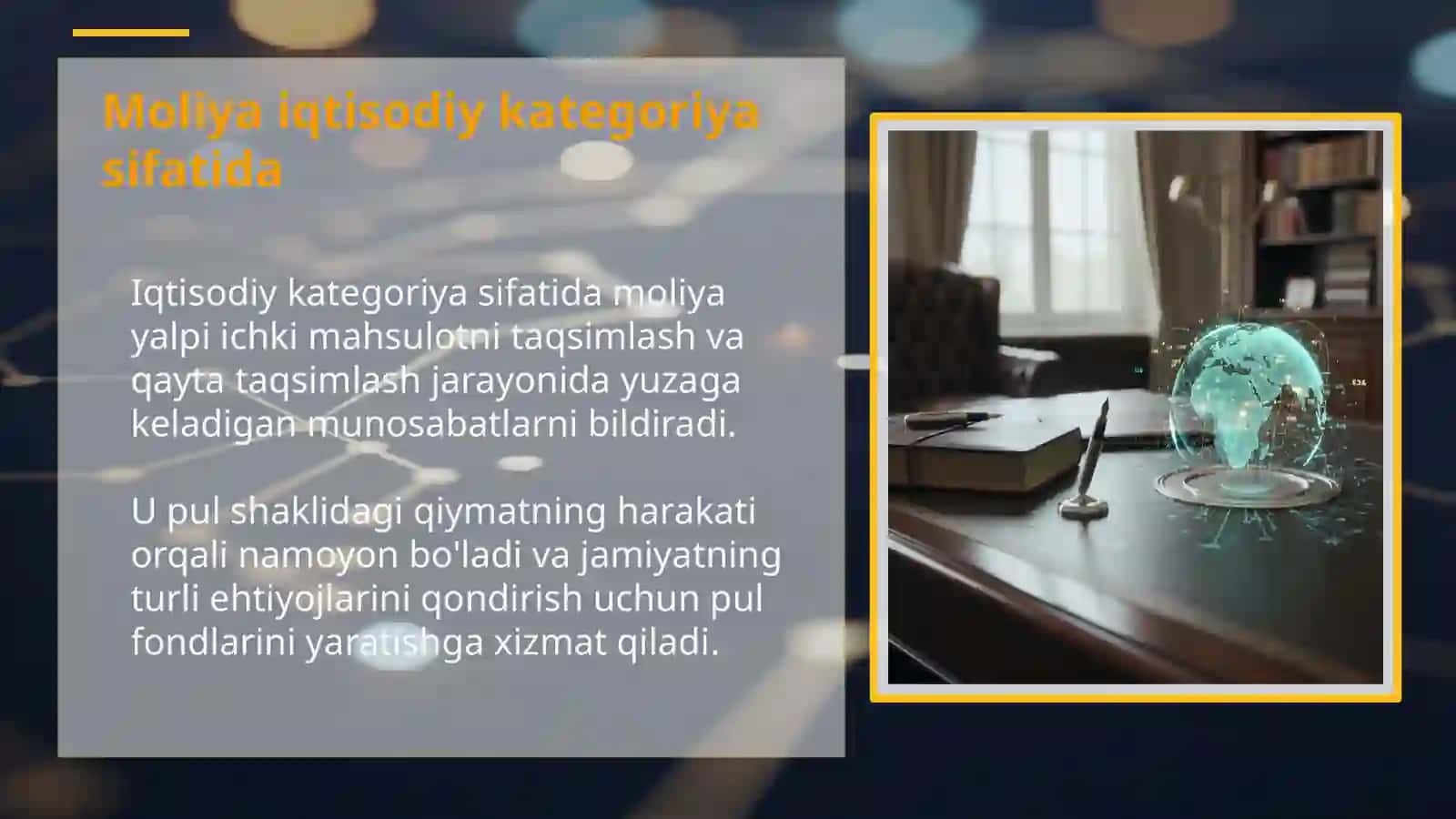 Moliyaning mohiyati va funksiyalari: Kirish 3